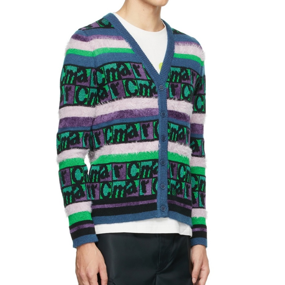 Heaven by Marc Jacobs Multicolor Loopy Logo Cardigan size xxl